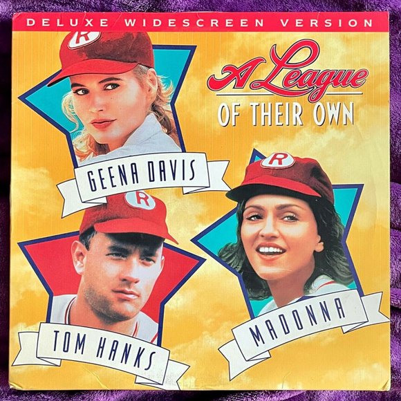 MADONNA ~ A LEAGUE OF THEIR OWN ~ DOUBLE LASER DISC 1992 DELUXE EDITION ~ RARE - Picture 2 of 7